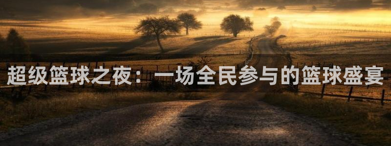 超级篮球之夜：一场全民参与的篮球盛宴